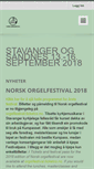 Mobile Screenshot of orgelfestival.no